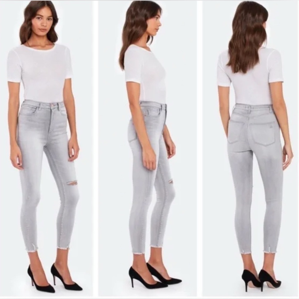 DL1961 Marianna Hewitt - Chrissy Cropped Ultra High Rise Women’s Jeans Size 30